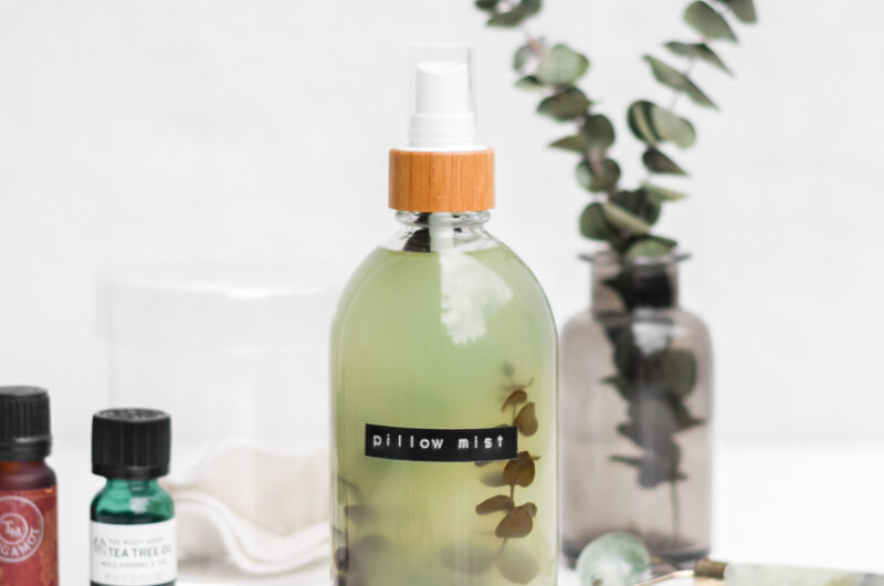 Make your own eucalyptus Pillow spray