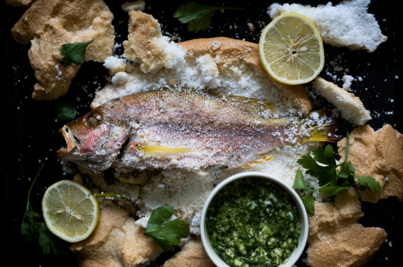 Salt-Baked Fish