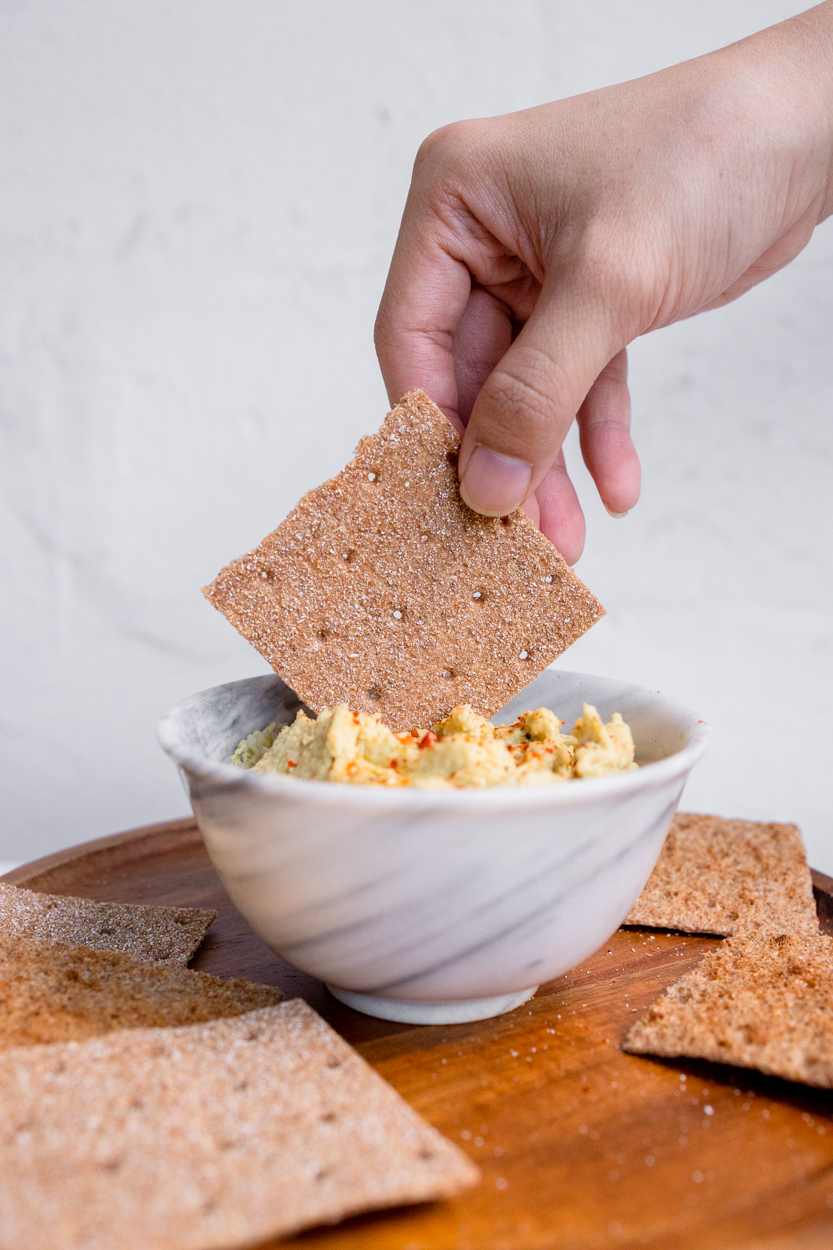 Green Split Pea Hummus LePlainCanvas