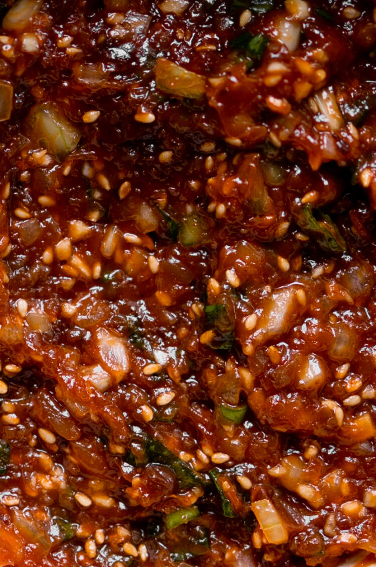 Ssamjang(Korean spicy dipping sauce) – LePlainCanvas