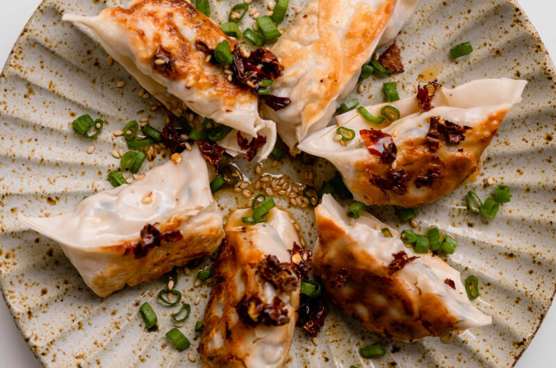 Tofu Dumpling with Fragrance Chilli Oil