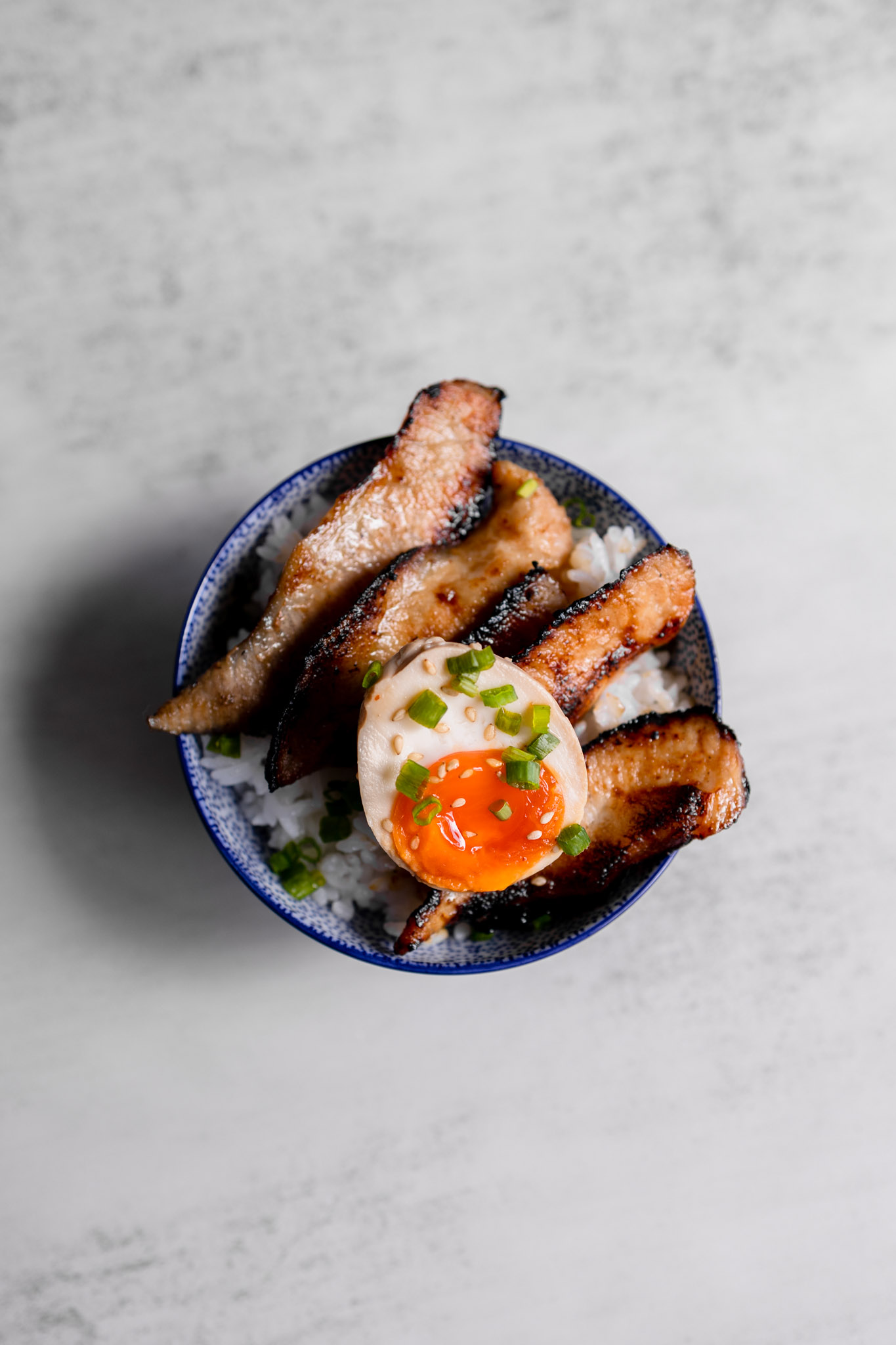 Charcoal Grilled Pork Jowl Bowl LePlainCanvas
