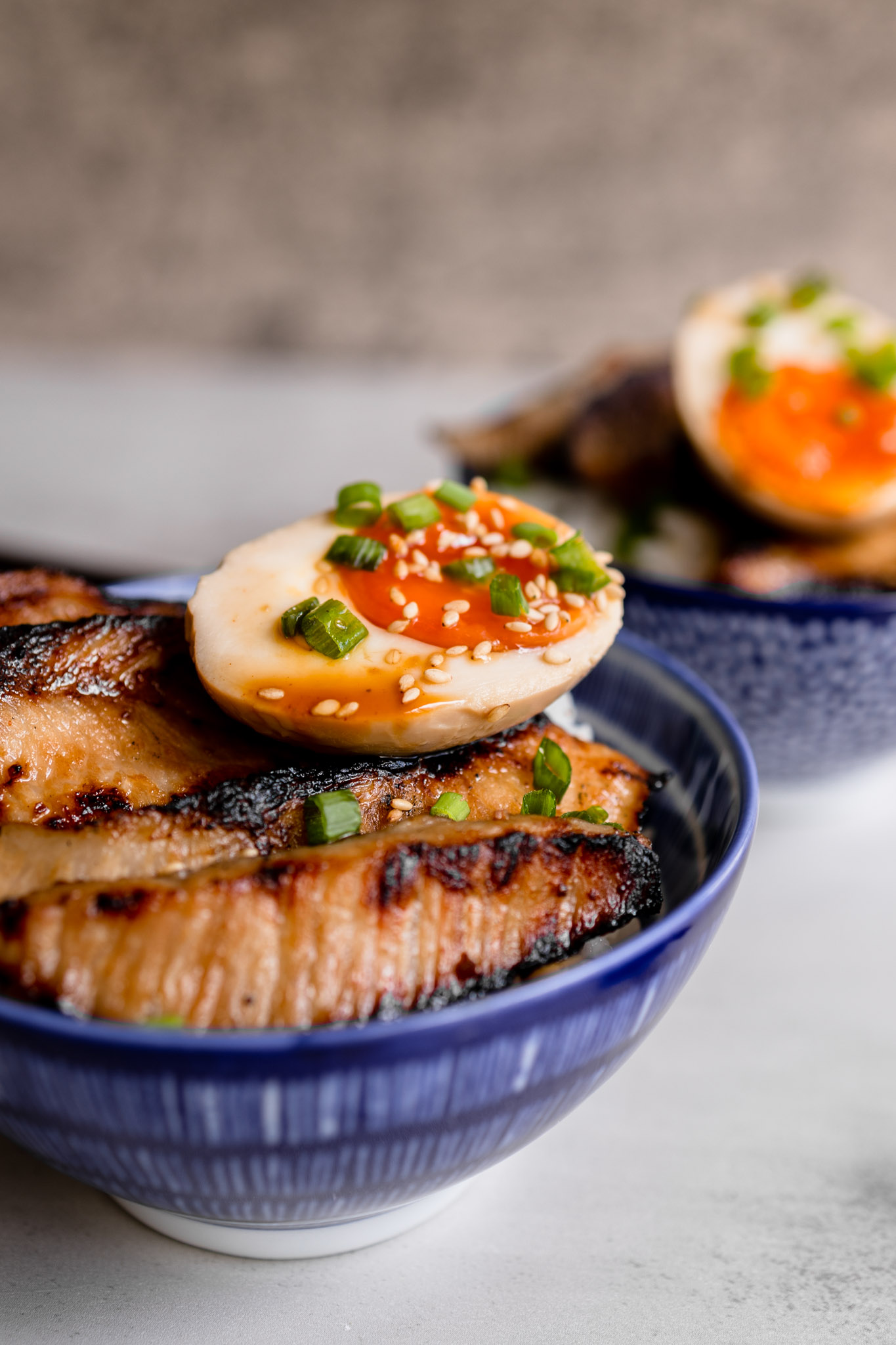 Charcoal Grilled Pork Jowl Bowl LePlainCanvas