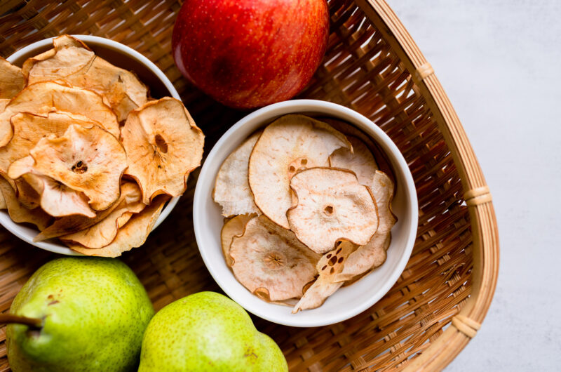 Apple and Pear chips